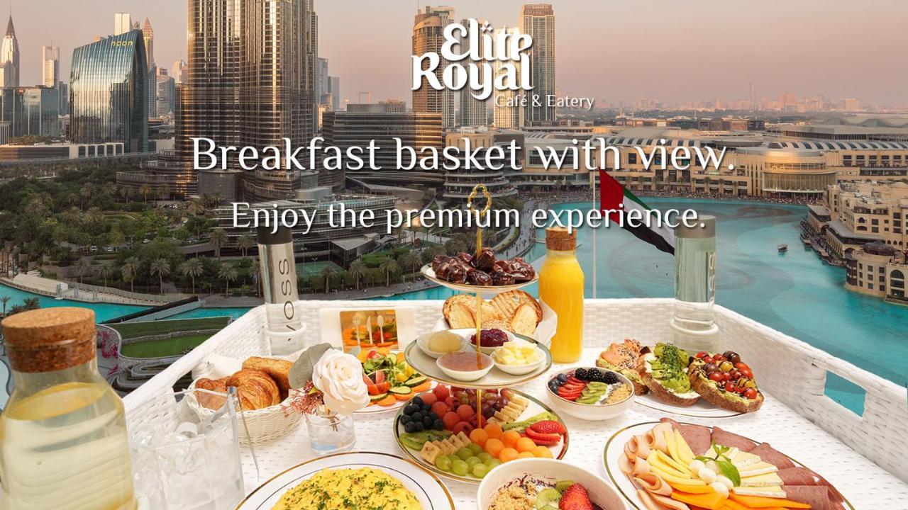 Elite Royal Apartment - Full Burj Khalifa & Fountain View - Crystal Dubai Exterior photo